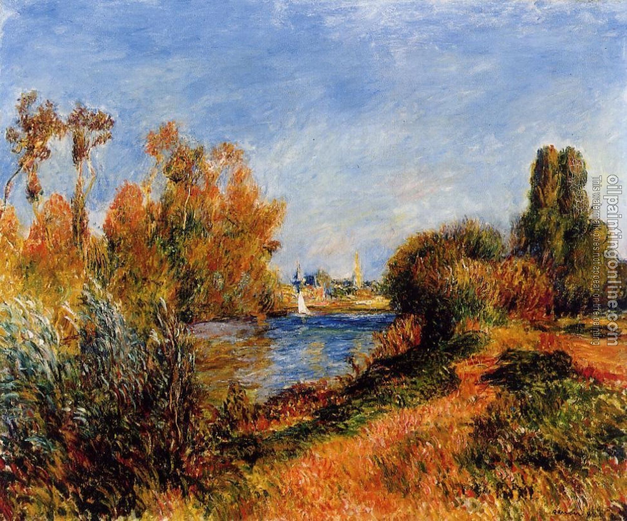 Renoir, Pierre Auguste - The Seine at Argenteuil